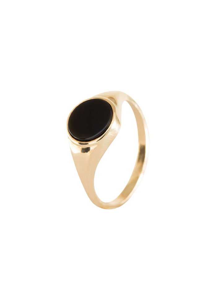 Onyx Signet Ring